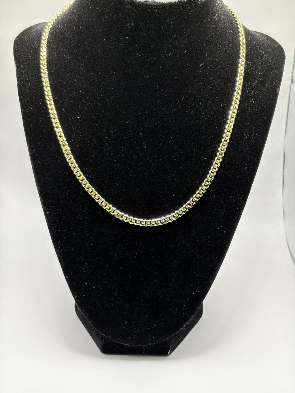 Gold plated Cuban Curb Chain