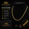 4MM Cuban Curbed Chain