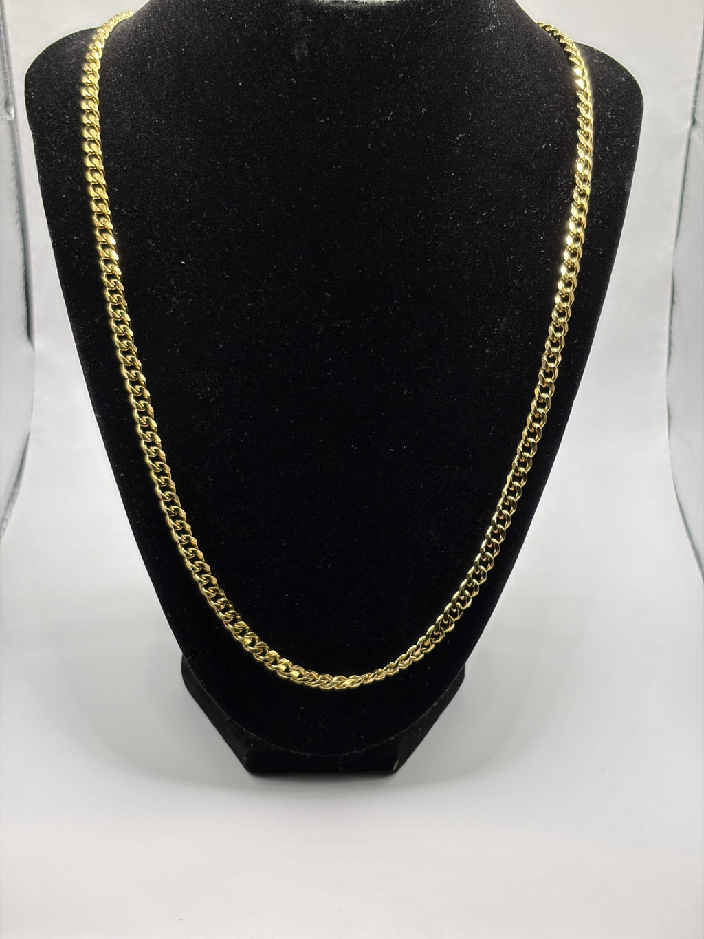 4MM Cuban Curbed Chain