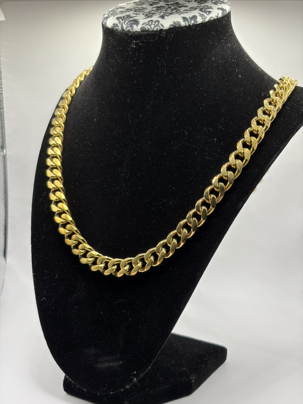8MM Gold Cuban Chain